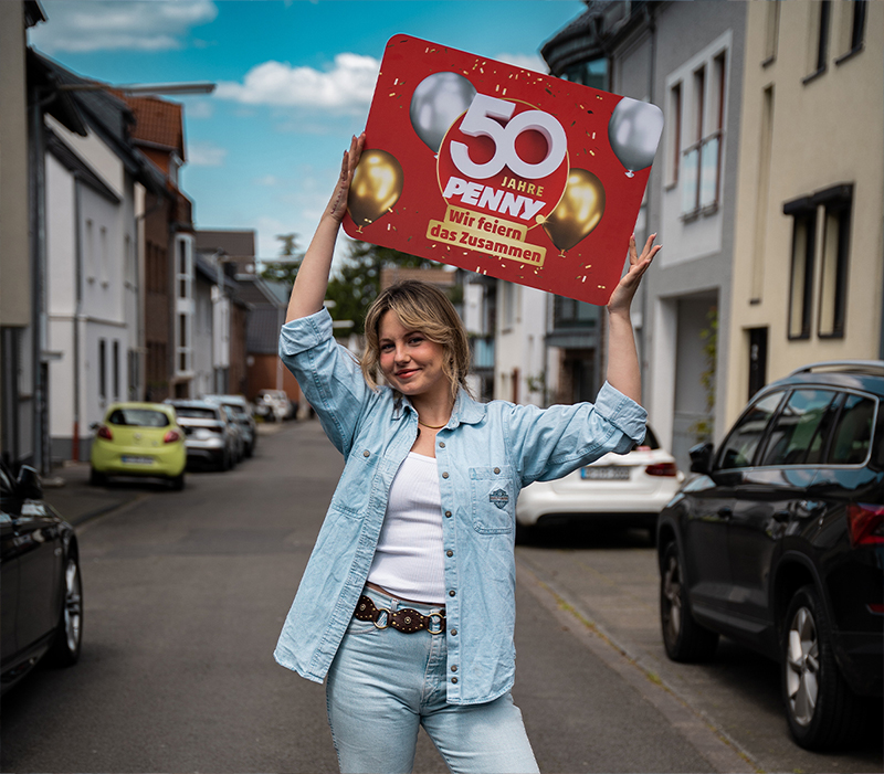 Penny 50 Jahre Kampagne